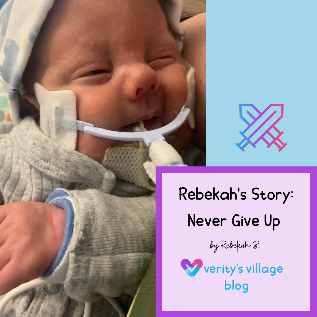 Rebekah’s Story: Never Give Up