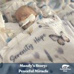 Peaceful Miracle: Baby Serenity sleeps peacefully